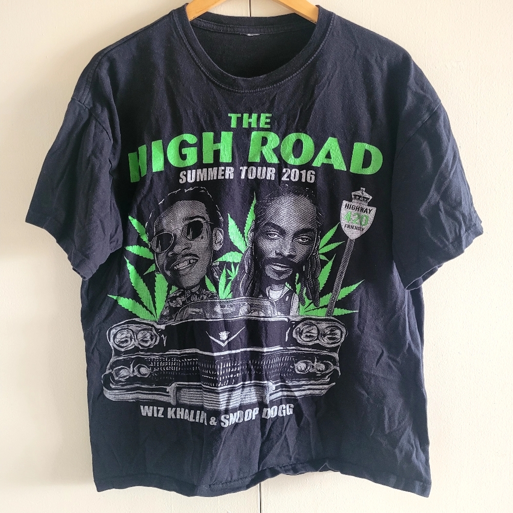Snoop Dogg & Wiz Khalifa Concert Shirt
